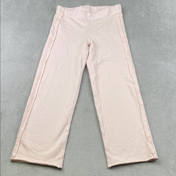 Frank & Eileen Pants - NEW Frank & Eileen XS 100% Cotton Bella Women's Pink Wide Leg Pants, Made in USA